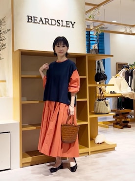 BEARDSLEYさん（レディース・157cm）の冬コーディネート