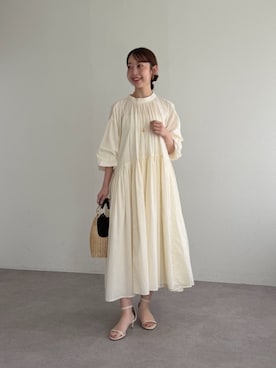 BEARDSLEYさん(レディース・154cm)の夏コーディネート