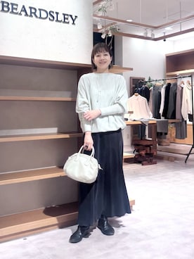 BEARDSLEYさん（レディース・160cm）の冬コーディネート