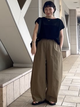 BEARDSLEYさん(レディース・157cm)の夏コーディネート
