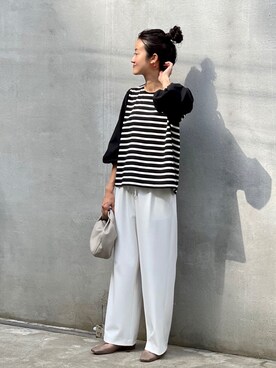 BEARDSLEYさん（レディース・160cm）の夏コーディネート