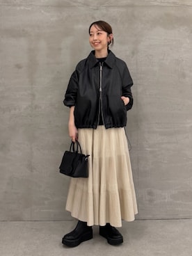 BEARDSLEYさん（レディース・154cm）の冬コーディネート