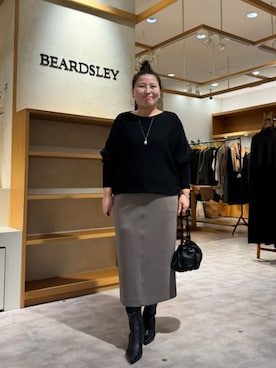 BEARDSLEYさん（レディース・158cm）の冬コーディネート