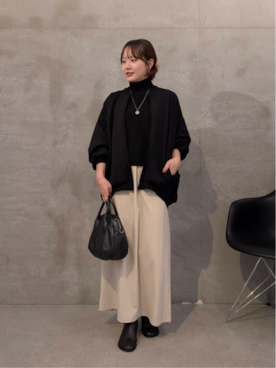 「BEARDSLEY（ビアズリー）のアイテム」を使った、BEARDSLEYさん（レディース・160cm）の秋コーディネート