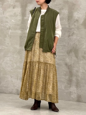 BEARDSLEYさん（レディース・160cm）の夏コーディネート