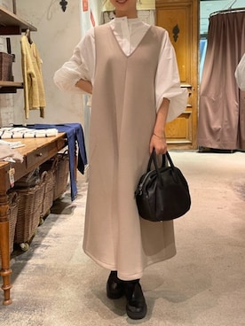 BEARDSLEYさん（レディース・158cm）の冬コーディネート