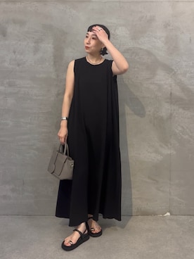 「BEARDSLEY（ビアズリー）のアイテム」を使った、BEARDSLEYさん（レディース・157cm）の夏コーディネート