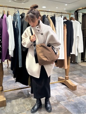 BEARDSLEYさん（レディース・160cm）の冬コーディネート