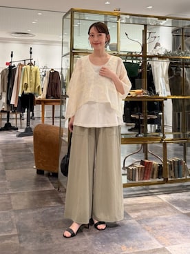 「BEARDSLEY（ビアズリー）のアイテム」を使った、BEARDSLEYさん（レディース・154cm）の冬コーディネート