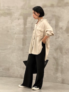 BEARDSLEYさん（レディース・160cm）の秋コーディネート