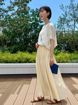 BEARDSLEYさん（レディース・153cm）の夏コーディネート
