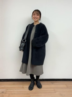 BEARDSLEYさん（レディース・149cm）の冬コーディネート