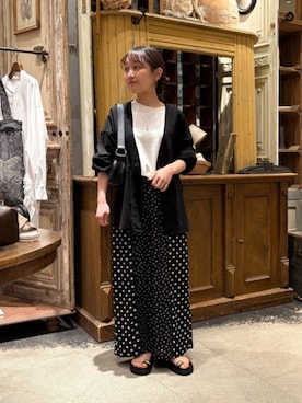 「BEARDSLEY（ビアズリー）のアイテム（シューズ）」を使った、BEARDSLEYさん（レディース・149cm）の春コーディネート