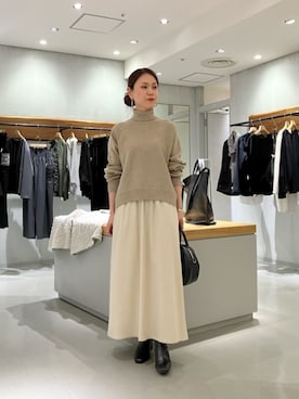 「BEARDSLEY（ビアズリー）のアイテム」を使った、BEARDSLEYさん（レディース・155cm）の秋コーディネート