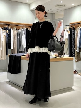 BEARDSLEYさん（レディース・155cm）の秋コーディネート