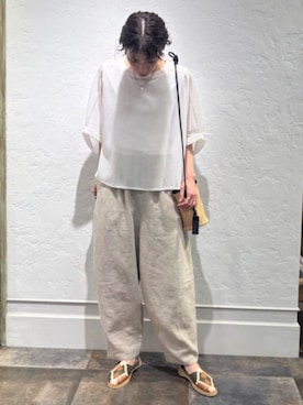 BEARDSLEYさん（レディース・160cm）の夏コーディネート