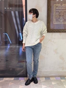 BEARDSLEYさん（レディース・157cm）の秋コーディネート