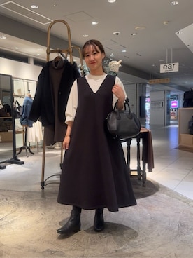 BEARDSLEYさん（レディース・152cm）の冬コーディネート