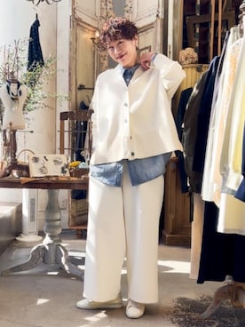 BEARDSLEYさん（レディース・171cm）の春コーディネート