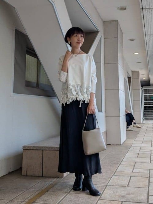 セール】裾レースカットソー（Tシャツ/カットソー）｜BEARDSLEY