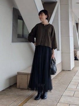 BEARDSLEYさん(レディース・164cm)の秋コーディネート