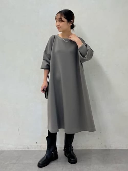 袖パフダンボールワンピース（ワンピース）｜BEARDSLEY