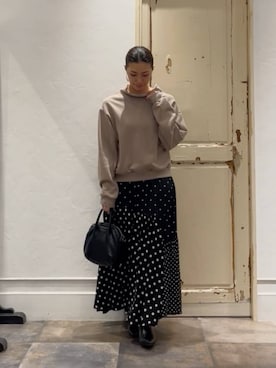 BEARDSLEYさん（レディース・159cm）の冬コーディネート