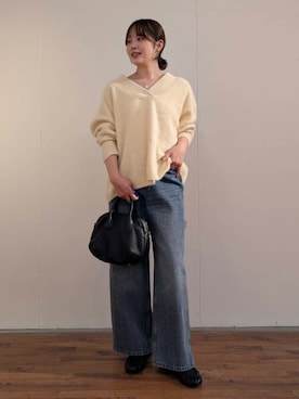 BEARDSLEYさん（レディース・160cm）の秋コーディネート