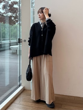 「BEARDSLEY（ビアズリー）のアイテム」を使った、BEARDSLEYさん（レディース・157cm）の冬コーディネート