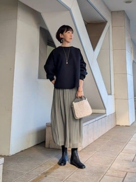 BEARDSLEYさん(レディース・164cm)の秋コーディネート