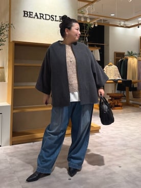 BEARDSLEYさん（レディース・158cm）の秋コーディネート