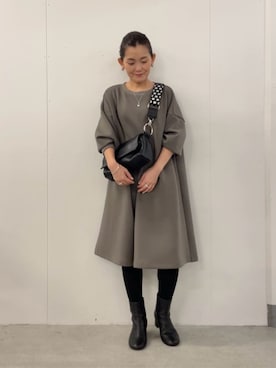 BEARDSLEYさん（レディース・156cm）の冬コーディネート