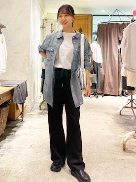 BEARDSLEYさん（レディース・158cm）の秋コーディネート