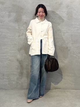 「BEARDSLEY（ビアズリー）のアイテム」を使った、BEARDSLEYさん（レディース・160cm）の秋コーディネート