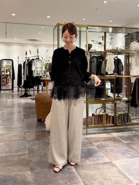 BEARDSLEY（ビアズリー）の「《予約・WEB限定》後ろジャガードブラウス