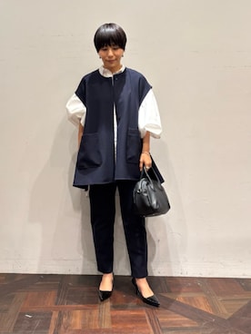 BEARDSLEYさん（レディース・159cm）の冬コーディネート