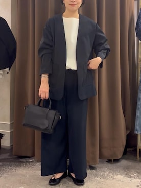 「LIVETART（リヴェタート）のアイテム」を使った、BEARDSLEYさん（レディース・157cm）の春コーディネート