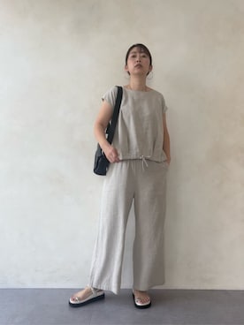 「BEARDSLEY（ビアズリー）のアイテム（シューズ）」を使った、BEARDSLEYさん（レディース・162cm）の冬コーディネート