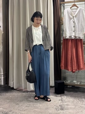 BEARDSLEYさん(レディース・157cm)の夏コーディネート