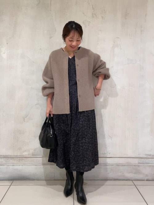 セール】パフ袖ニットコート（カーディガン/ボレロ）｜BEARDSLEY