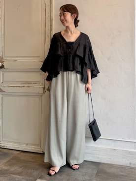BEARDSLEYさん(レディース・154cm)の春コーディネート