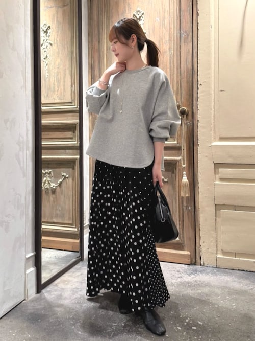 ドットパッチワークロングスカート（スカート）｜BEARDSLEY