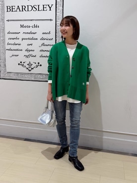 BEARDSLEYさん（レディース・153cm）の冬コーディネート