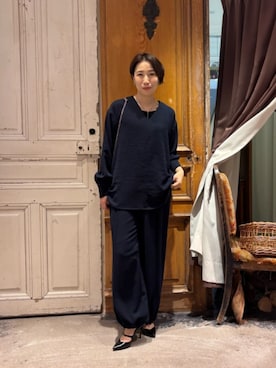 BEARDSLEYさん（レディース・157cm）の冬コーディネート