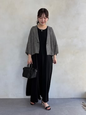 「BEARDSLEY（ビアズリー）のアイテム」を使った、BEARDSLEYさん（レディース・158cm）の春コーディネート