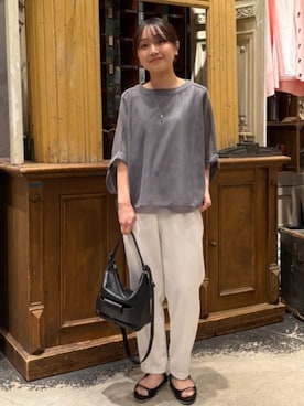 「BEARDSLEY（ビアズリー）のアイテム」を使った、BEARDSLEYさん（レディース・149cm）の春コーディネート