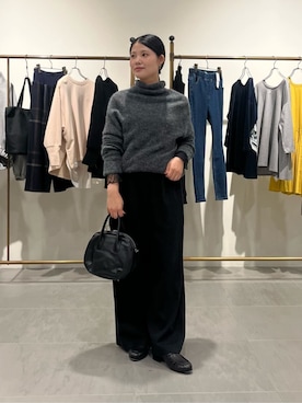 「BEARDSLEY（ビアズリー）のアイテム」を使った、BEARDSLEYさん（レディース・157cm）の秋コーディネート