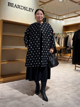 BEARDSLEYさん（レディース・158cm）の冬コーディネート