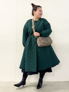 「アイテム（その他アウター）」を使った、BEARDSLEYさん（レディース・157cm）の夏コーディネート