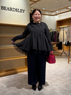 「BEARDSLEY（ビアズリー）のアイテム」を使った、BEARDSLEYさん（レディース・158cm）の冬コーディネート